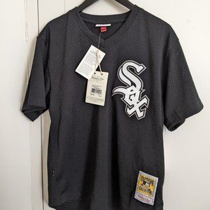 NWT Mitchell & Ness Chicago White Sox 8 Mesh Batting Practice Baseball Jersey